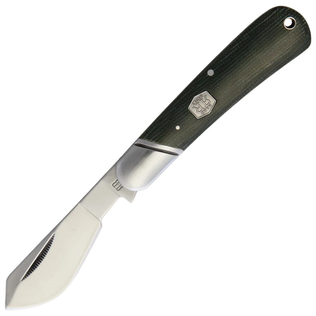 Rough Ryder Cotton Sampler Green Micarta