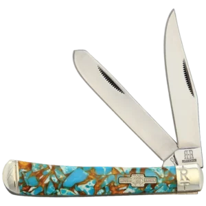 Rough Ryder Turquoise and Amber Trapper