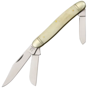 Rough Ryder White Smooth Bone Stockman