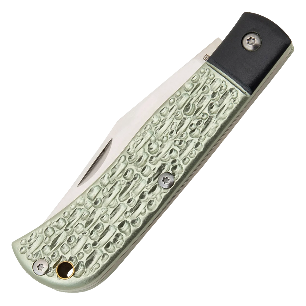 Rough Ryder Green Aluminum Folder - Image 3