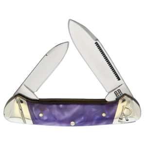 Rough Ryder Small Canoe Purple Swirl