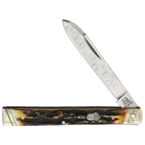 Rough Ryder Cinnamon Bone Stag Doctor's Knife
