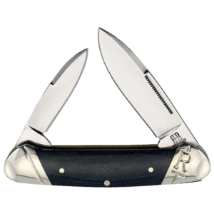 Rough Ryder Denim Micarta Canoe