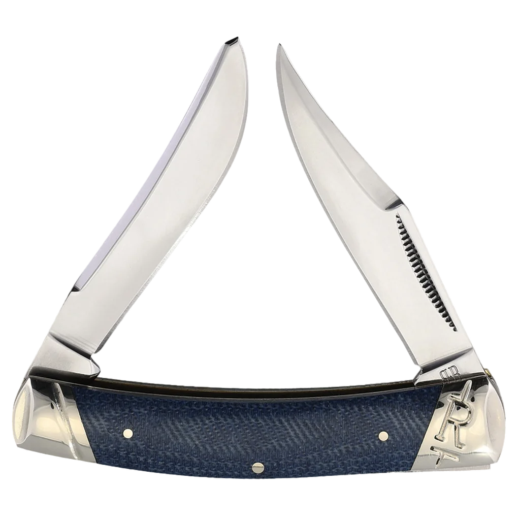 Rough Ryder Denim Micarta T10 Carbon Small Moose