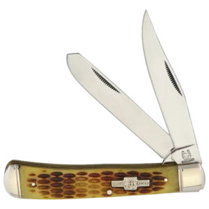 Rough Ryder Amber Jigged Bone Trapper