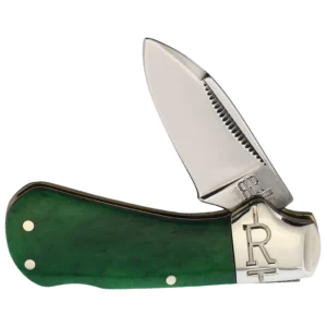 Rough Ryder Cub Lockback Green Smooth