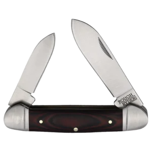 Rough Ryder Black and Red G-10 Canoe