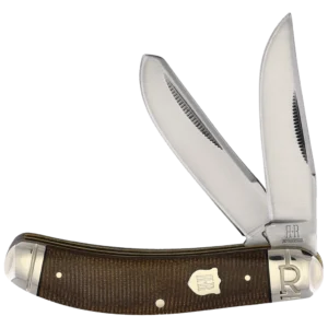 Rough Ryder Tater Skin Sowbelly Trapper Brown Burlap