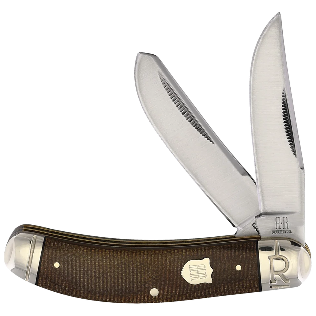 Rough Ryder Tater Skin Sowbelly Trapper Brown Burlap