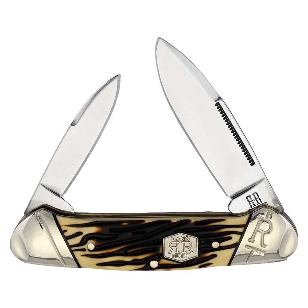 Rough Ryder Tuff Stag Canoe Folding Knife