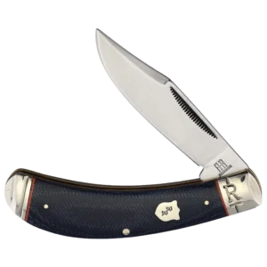 Rough Ryder Faded Blue Jeans Bow Trapper