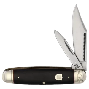 Rough Ryder Highland Black Micarta Cattleman