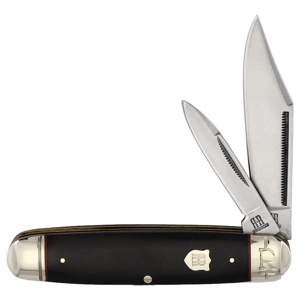 Rough Ryder Highland Black Micarta Cattleman