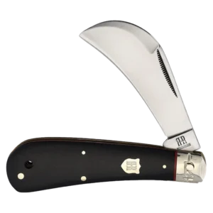 Rough Ryder Highland Black Micarta Hawkbill
