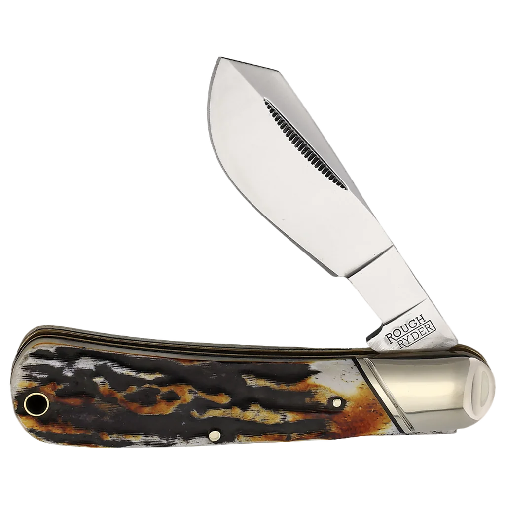 Rough Ryder Classic Cinnamon Bone Stag Cotton Sampler