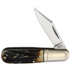 Rough Ryder Barlow Cinnamon Stag Bone Folding Knife