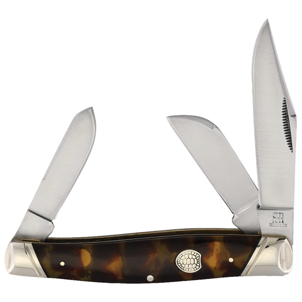 Rough Ryder Stockman - Imitation Tortoise