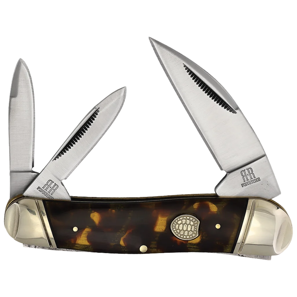 Rough Ryder Swayback Whittler - Imitation Tortoise