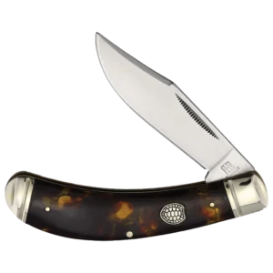 Rough Ryder Imitation Tortoise Shell Bow Trapper