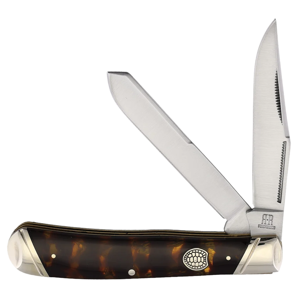 Rough Ryder Imitation Tortoise Shell Trapper