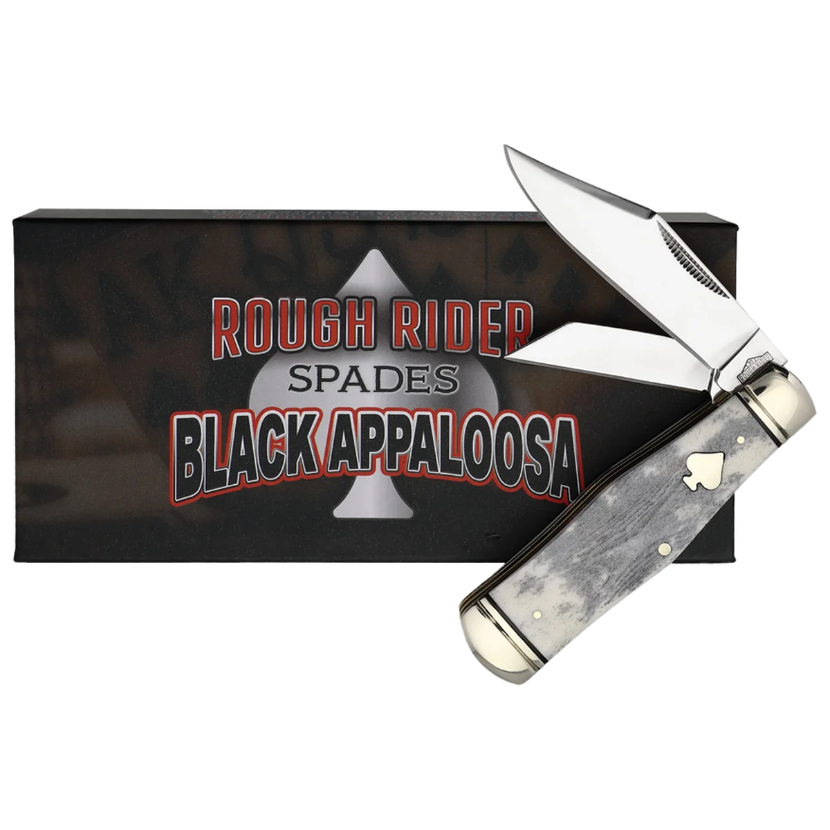 Rough Ryder Black Appaloosa Coke Bottle - Image 2