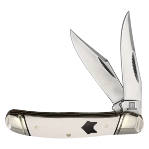 Rough Ryder Copperhead White Micarta