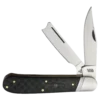 Rough Ryder Black Reserve One-Arm Razor Folding Knife - Pakkawood