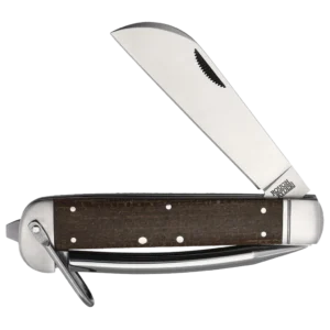 Rough Ryder Marlin Spike Folding Knife Brown Micarta