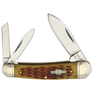 Rough Ryder Whittler Amber Bone