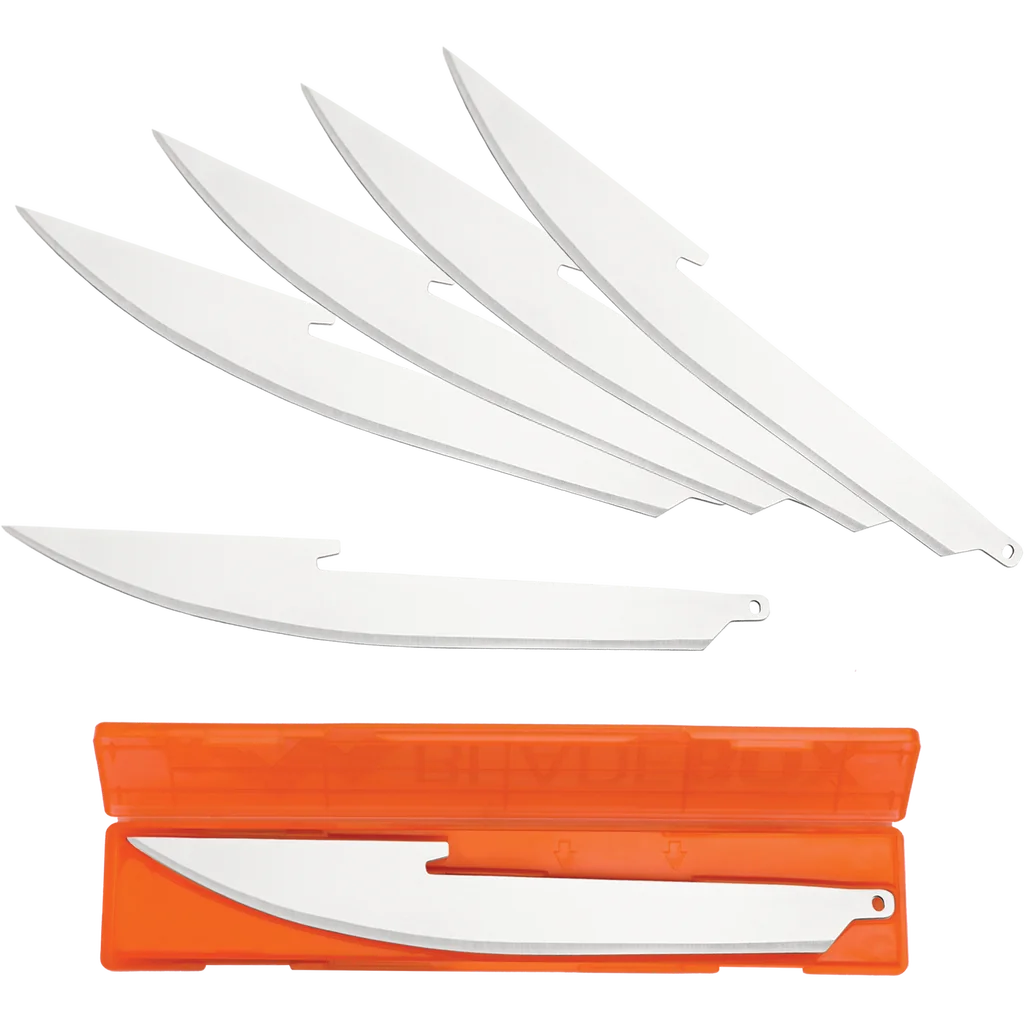 Outdoor Edge 5" BONING BLADE PACK (6 Pieces) - Blister