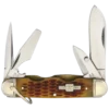Rough Ryder Amber Jigged Bone Utility Knife