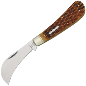 Rough Ryder Hawkbill Amber Bone