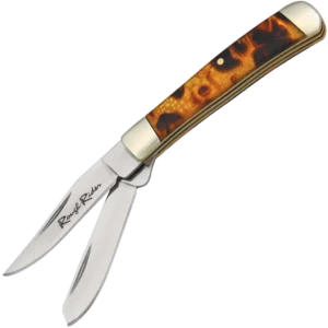 Rough Ryder Imitation Tortoise Shell Tiny Trapper