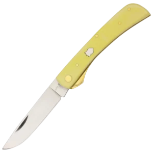 Rough Ryder Work Knife Yellow Synthetic