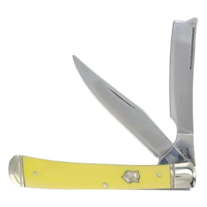 Rough Ryder Yellow Composition Razor Trapper