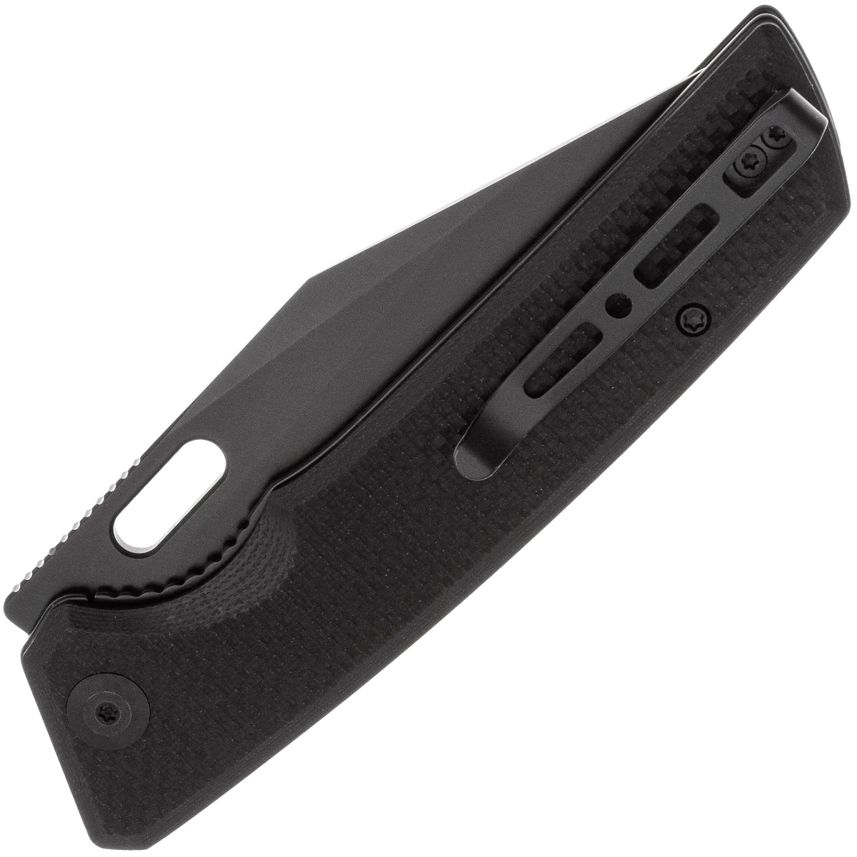 Sencut GlideStrike 3.74" Folding Knife - Black G-10 - Image 2