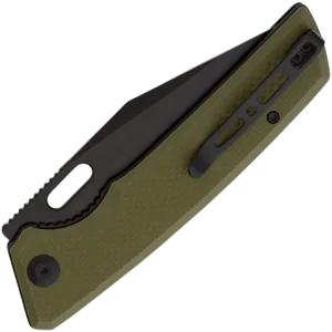 Alternative view of Sencut GlideStrike 3.74" Folding Knife - OD Green G-10