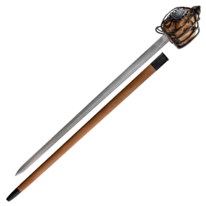 Hanwei Basket-Hilt Backsword Antiqued