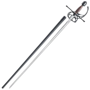 Kingston Arms Swept Hilt Rapier Black Finish