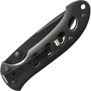 Alternative view of Smith & Wesson Oasis Linerlock Folder/Titanium Coated Drop Point Blade w/Pocket Clip