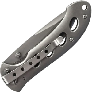 Alternative view of Smith & Wesson Oasis/Titanium Coated Drop Point Blade w/Pocket Clip