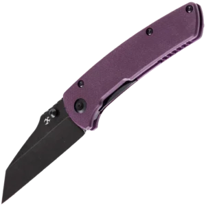 Kansept Main Street - Purple G-10 & Black TiCn