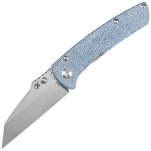 Kansept Main Street - Blue Micarta Handle