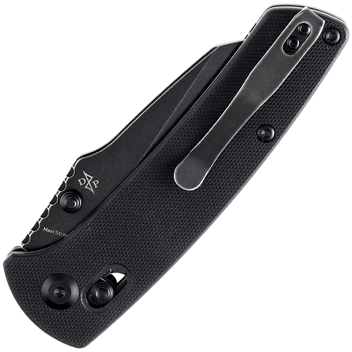 Kansept Main Street Crossbar Lock Knife/Black G-10 Handle - Image 2