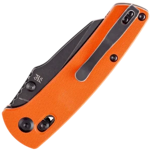 Alternative view of Kansept Main Street Crossbar Lock Knife/Orange G-10 Handle