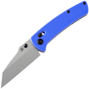 Kansept Main Street Crossbar Lock Knife/Blue G-10 Handle