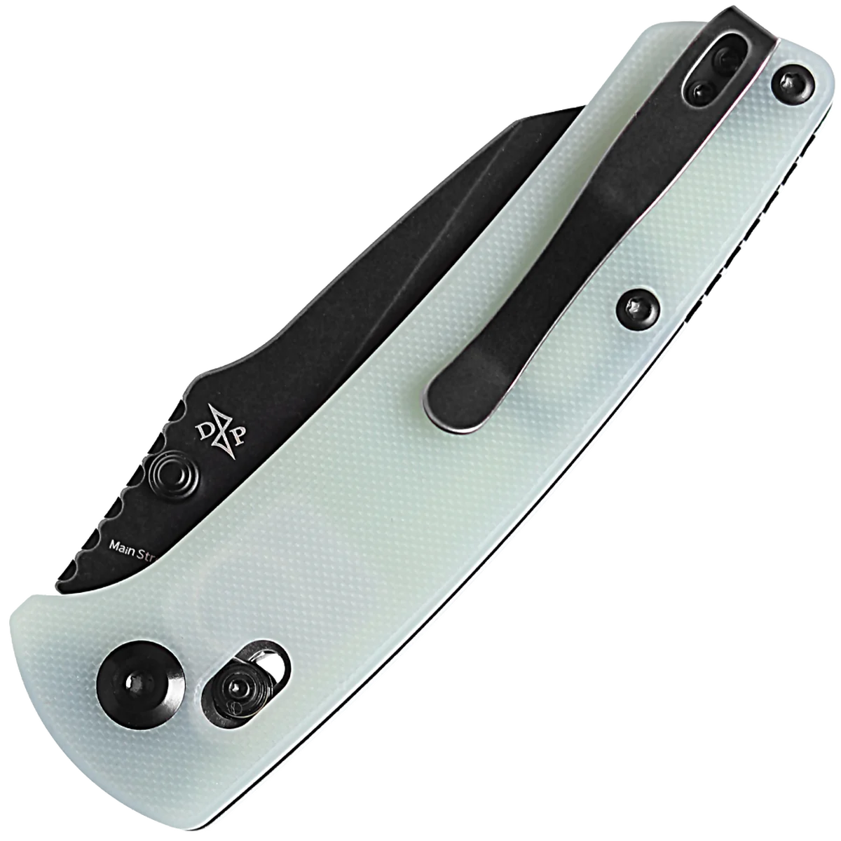 Kansept Main Street Crossbar Lock Knife/Jade G-10 Handle - Image 2