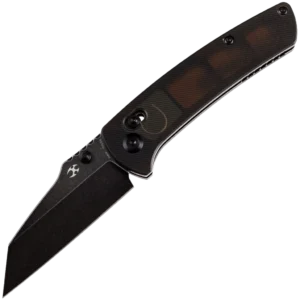 Kansept Main Street Crossbar Lock Knife/Brown Acrylic Handle