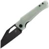 Kansept Egress - Black Stonewashed 14C28N Jade G-10 Handle
