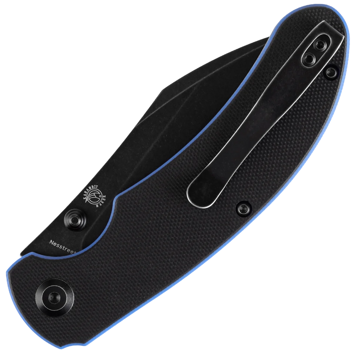 Kansept Nesstreet - 3.58''154CM Blade/Black & Blue G-10 - Image 2